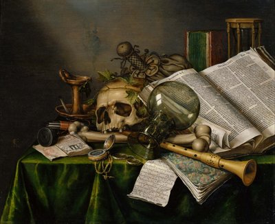 Vanitas de Edwaert Colyer or Collier